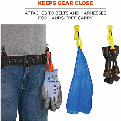 ergodyne Squids 3425 Swiveling Glove Clip Holder (19559)
