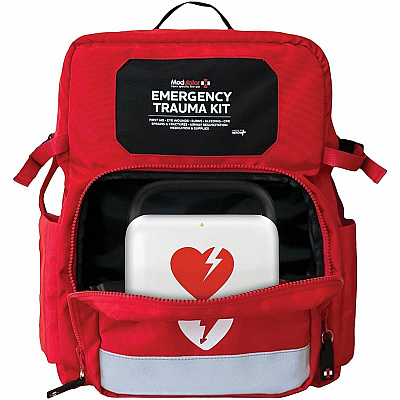 Modulator Carrying Case Rugged (Backpack) First Aid - Red (M600B3)