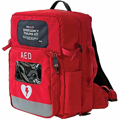 Modulator Carrying Case Rugged (Backpack) First Aid - Red (M600B3)