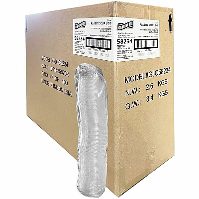 Genuine Joe Lids for Plastic Cold Cups (58234)