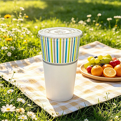 Genuine Joe Lids for Paper Cold Cups (00317)
