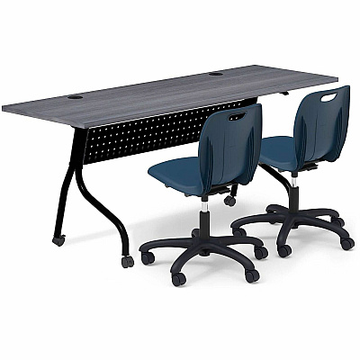 Lorell League Adjustable Height Mobile Classroom Chair (83093NY)