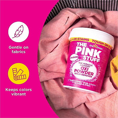 The Pink Stuff Laundry Oxi Powder Stain Remover (20148)