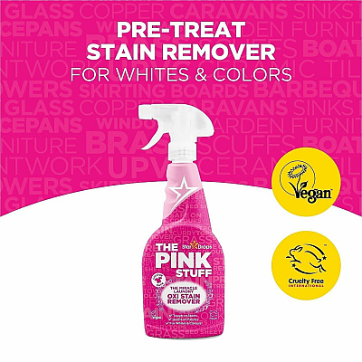 The Pink Stuff Laundry Oxi Stain Remover Spray (20186)