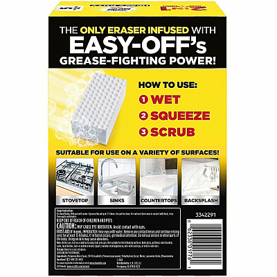 EASY-OFF Heavy Duty 2-in-1 Eraser (01776)