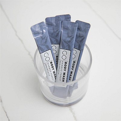 Go Mouthwash Go Mouthwash Travel-Size Body Wash Packets (BW250)