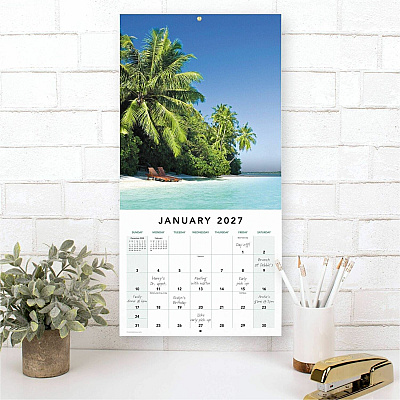 Mead Paradise Monthly Wall Calendar (LME17810)