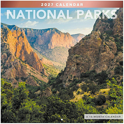 Mead National Parks Monthly Wall Calendar (LME30810)