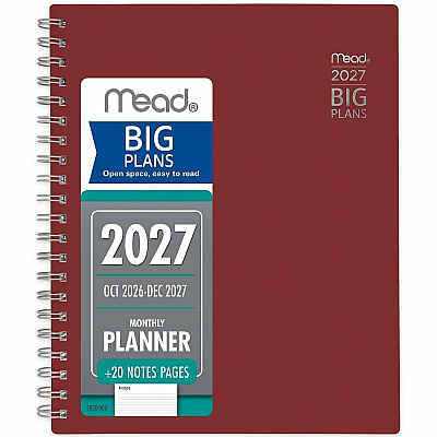 Mead BIG PLANS Weekly/Monthly Planner (CR30900)