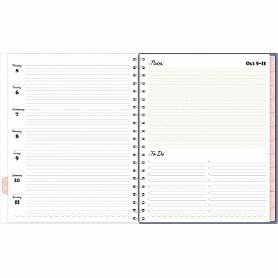 Mead CatCoq Berry Branches Weekly/Monthly Planner (CC01905)