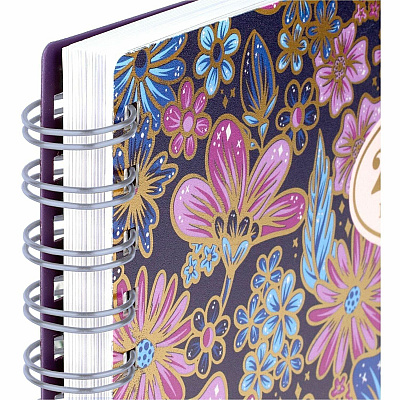 Mead CatCoq Retro Flower Weekly/Monthly Planner (CC02200)