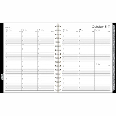 Mead Basic Weekly/Monthly Planner (CRW805C05)