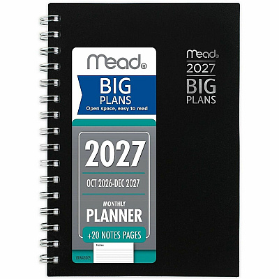 Mead BIG PLANS Weekly/Monthly Planner (CRW43005)