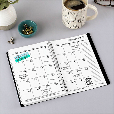 Mead BIG PLANS Weekly/Monthly Planner (CRW43005)