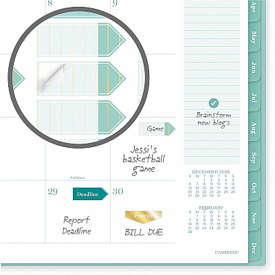 Cambridge Glimmer Weekly/Monthly Planner (1843905)