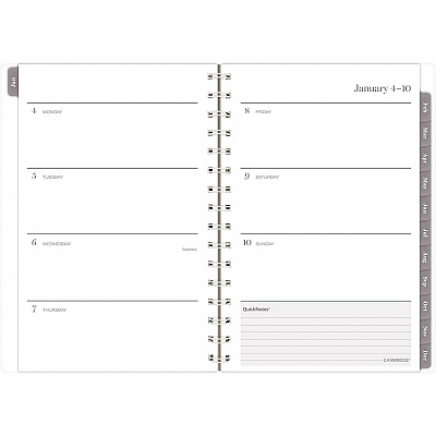 Cambridge Desert Grain Weekly/Monthly Planner (1845200)
