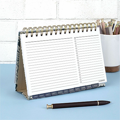 Cambridge Denim Blooms Monthly Planner (1850202)