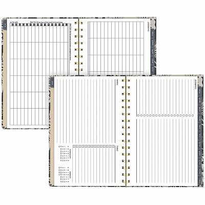 Cambridge Denim Blooms Monthly Planner (1850202)