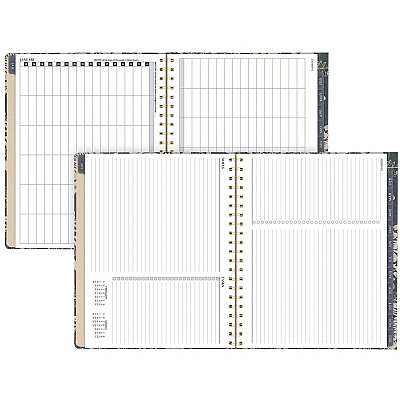 Cambridge Denim Blooms Monthly Planner (1850902)