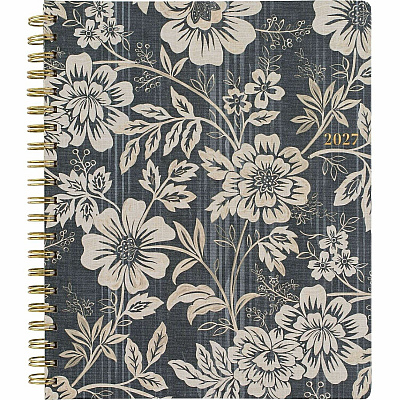 Cambridge Denim Blooms Monthly Planner (1850902)