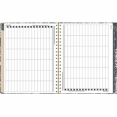 Cambridge Denim Blooms Monthly Planner (1850902)