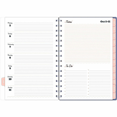 Mead CatCoq Berry Branches Weekly/Monthly Planner (CC01200)