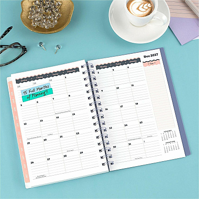 Mead CatCoq Berry Branches Weekly/Monthly Planner (CC01200)