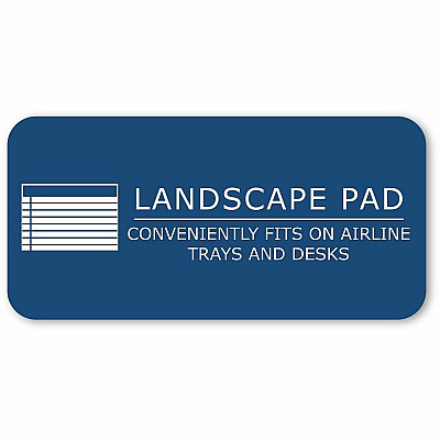 Roaring Spring Wide Landscape White Writing Pads (74500CT)
