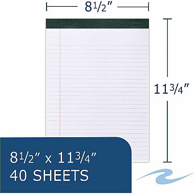 Roaring Spring Recycled Legal Pads (74713CT)