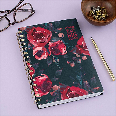 Mead BIG PLANS Tea Part Weekly/Monthly Planner (1834430)