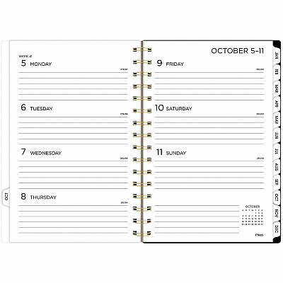 Mead BIG PLANS Tea Part Weekly/Monthly Planner (1834430)