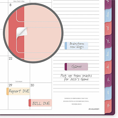 AT-A-GLANCE Harmony Weekly/Monthly Planner (109980518)