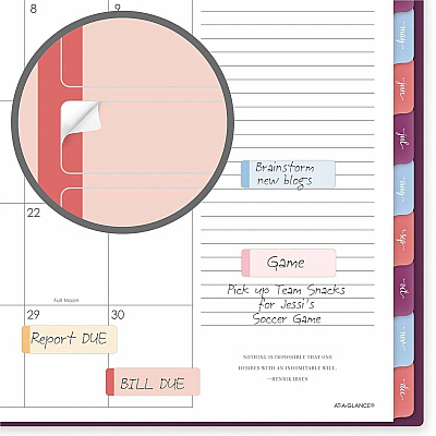 AT-A-GLANCE Harmony Weekly/Monthly Planner (109990518)
