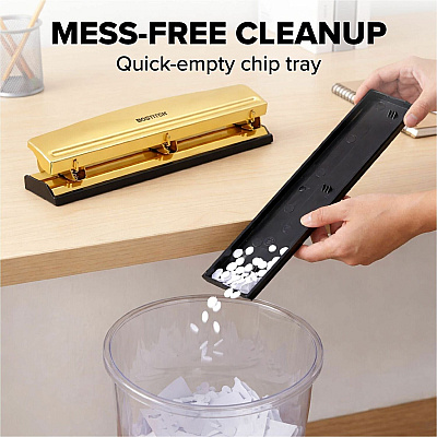 Bostitch 3-hole Punch (HP15GOLD)