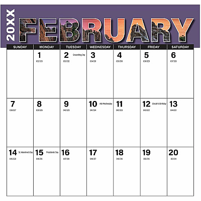 House of Doolittle Recycled Big Block Wall Calendar (322)