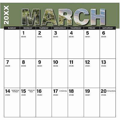 House of Doolittle Recycled Big Block Wall Calendar (322)