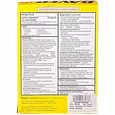 Lil' Drugstore Lil' Drugstore Bayer Genuine Aspirin (64268)