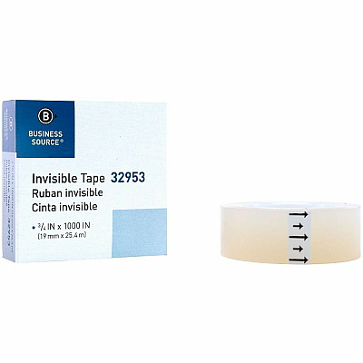 Business Source Premium Invisible Tape Value Pack (32953CT)