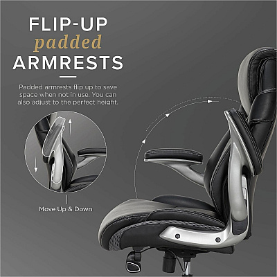 Lorell Lumbar Foam Executive Chair (47923)