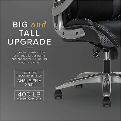 Lorell Lumbar Foam Executive Chair (47923)