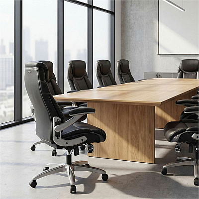 Lorell Lumbar Foam Executive Chair (47923)