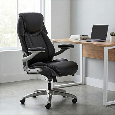 Lorell Lumbar Foam Executive Chair (47923)