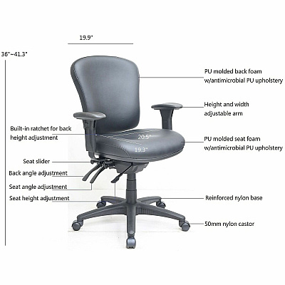 Lorell Accord Series Task Chair (66124)