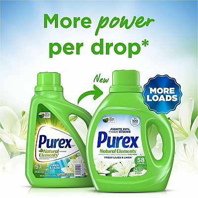 Purex Natural Elements Liquid Detergent (05649)