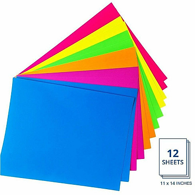 Royal Brites 2-Sided Project Paper Neon Assortment (25401)