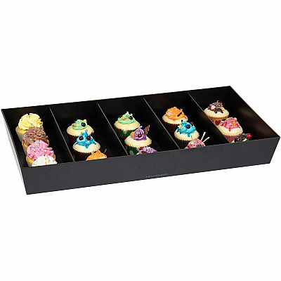 Mind Reader 5-Compartment Snack Organizer (SNACKORGTCT)
