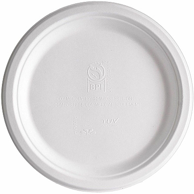 Genuine Joe BPI Certified Compostable Paper Plate (02043)