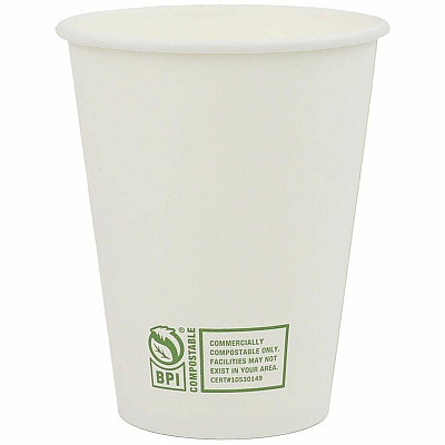 Genuine Joe BPI Certified Compostable Paper Cups (02048)