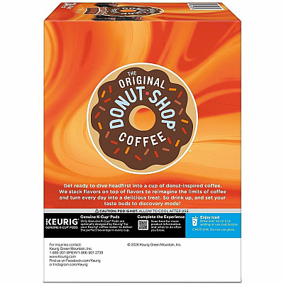 The Original Donut Shop K-Cup Brown Butter Brownie Coffee (0794)
