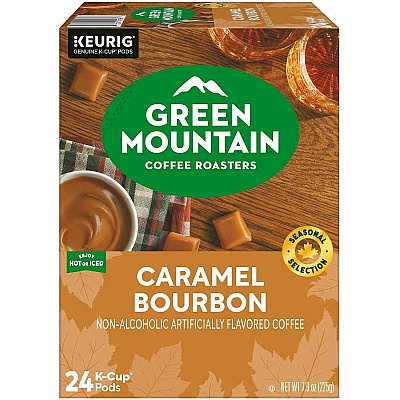 Green Mountain Coffee Roasters K-Cup Caramel Bourbon Coffee (1081CT)